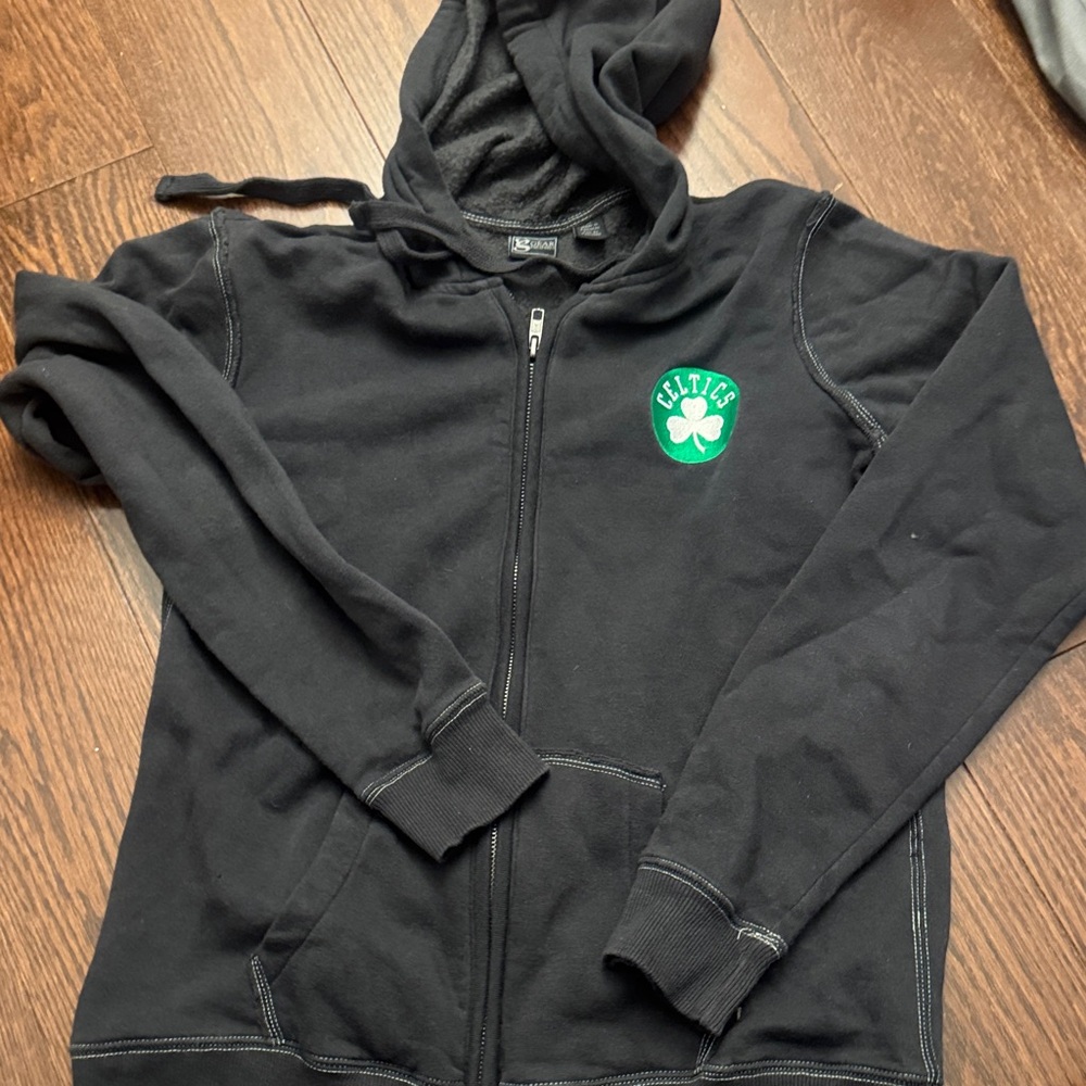 Gear For Sports Black Hoodie with Green Logo